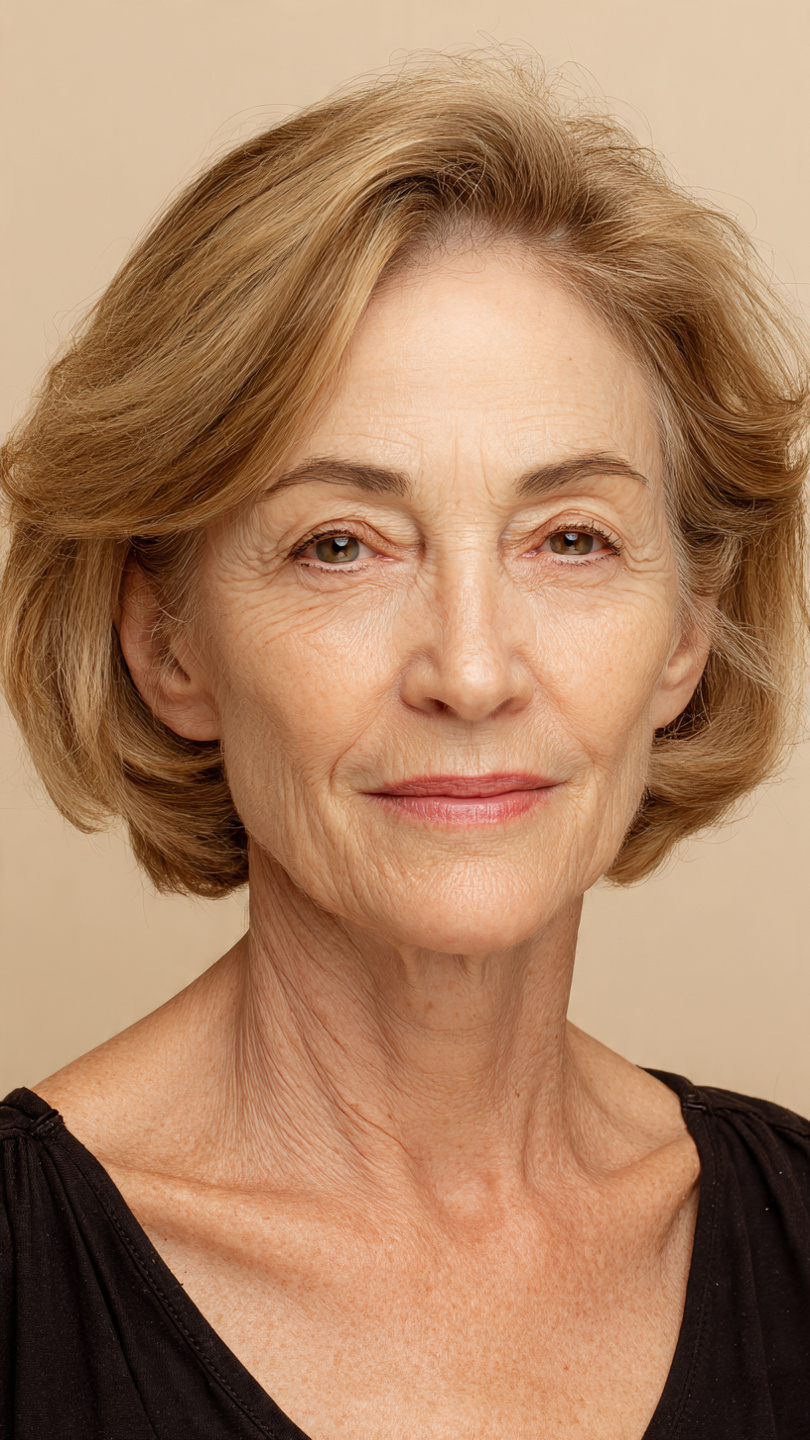 12 Easy Medium Hairstyles for Older Women That Respect Your Morning